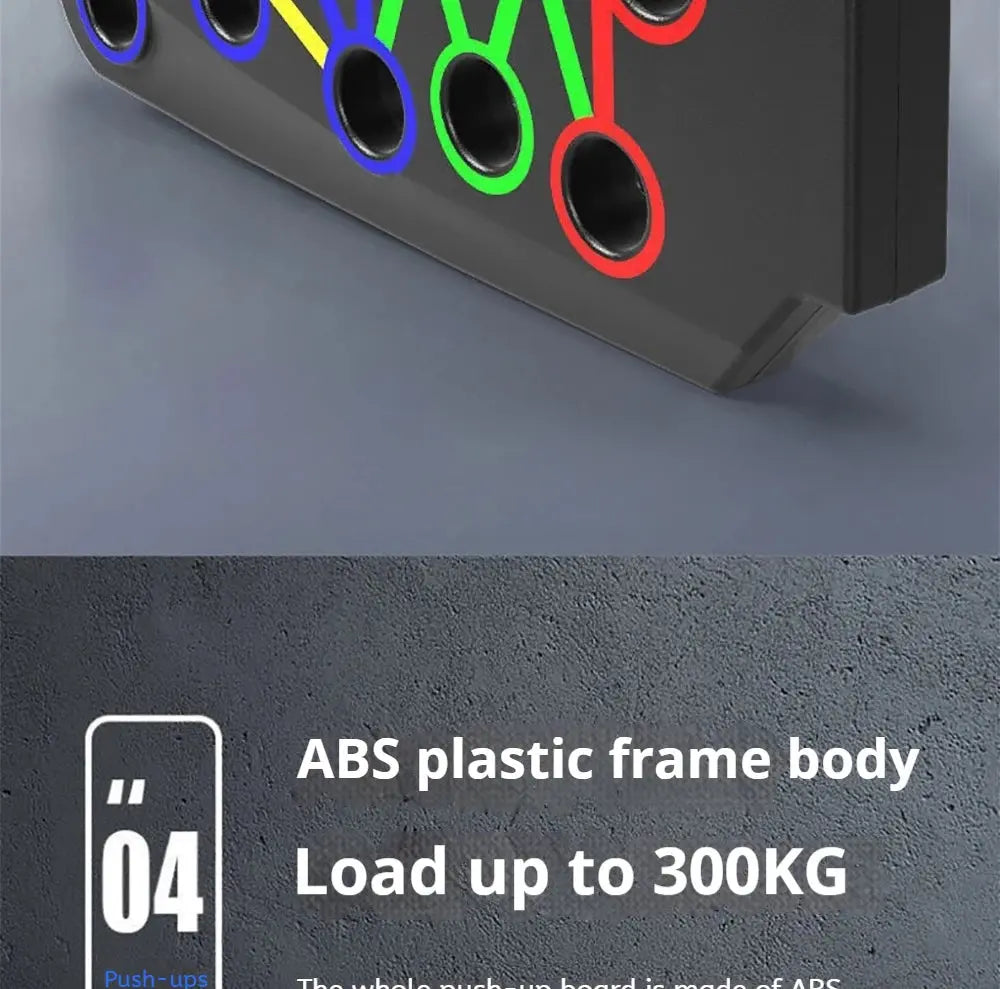 Foldable Push-Up Board – Portable Home Gym Chest & Core Trainer