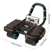 Ab Roller Wheel with 6-Elbow Support – Home Core Trainer