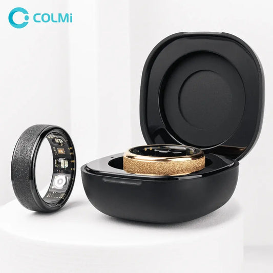 COLMI R10 Smart Ring – Health & Sleep Tracker with Charging Case