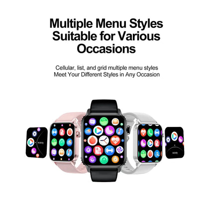 TG08 Smart Watch 1.85" with Call & Fitness Tracker