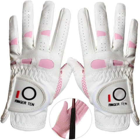 Women's golf gloves – All-Weather Grip, Pair for Both Hands (S/M/L)