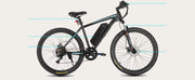 HILAND 26" Electric Mountain Bike – 500W Motor, 20MPH, Removable Battery