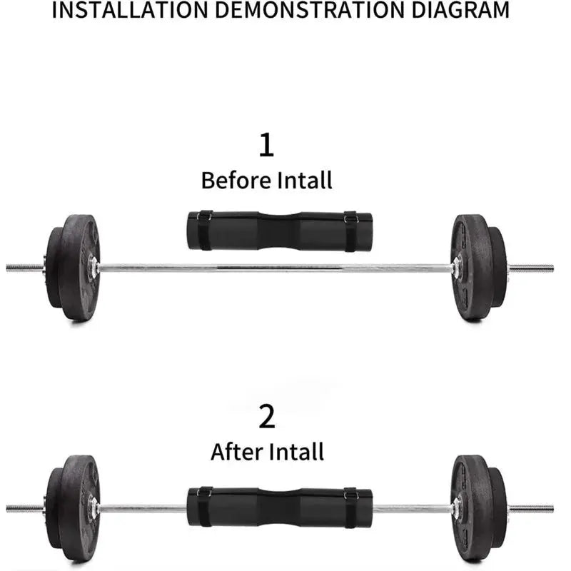 Barbell Pad – Foam Cover for Squats & Hip Thrusts.
