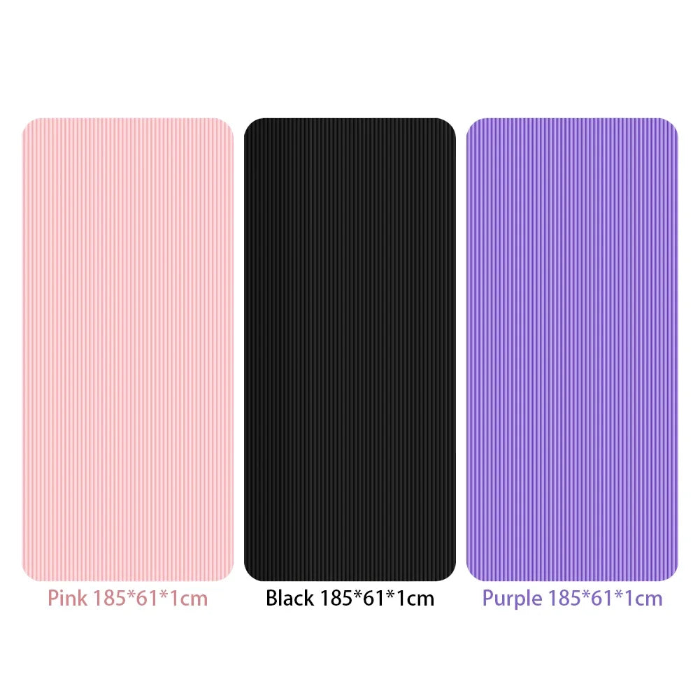 Non-Slip Yoga Mat – Thick Fitness & Exercise Mat for Home Gym