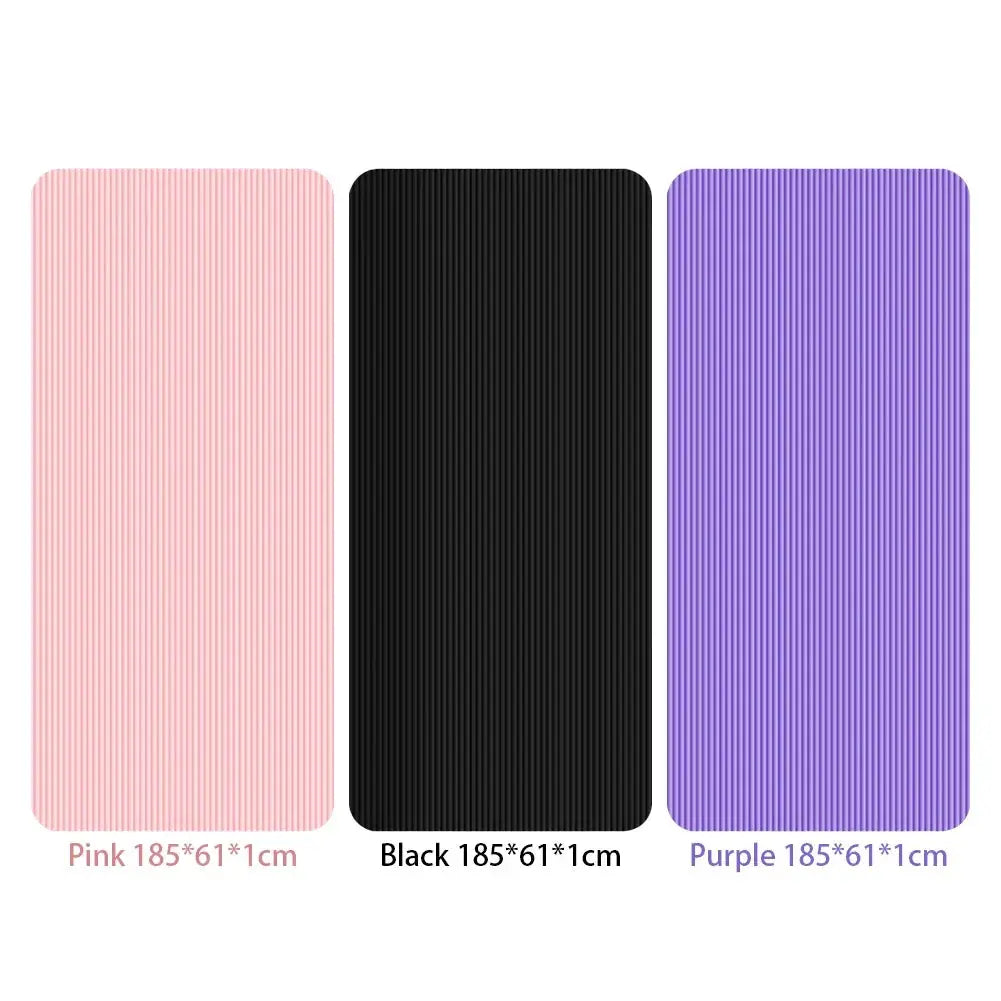 Non-Slip Yoga Mat – Thick Fitness & Exercise Mat for Home Gym