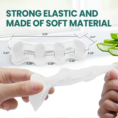 Silicone Toe Separator – Bunion & Hammer Toe Corrector (1 Pair)