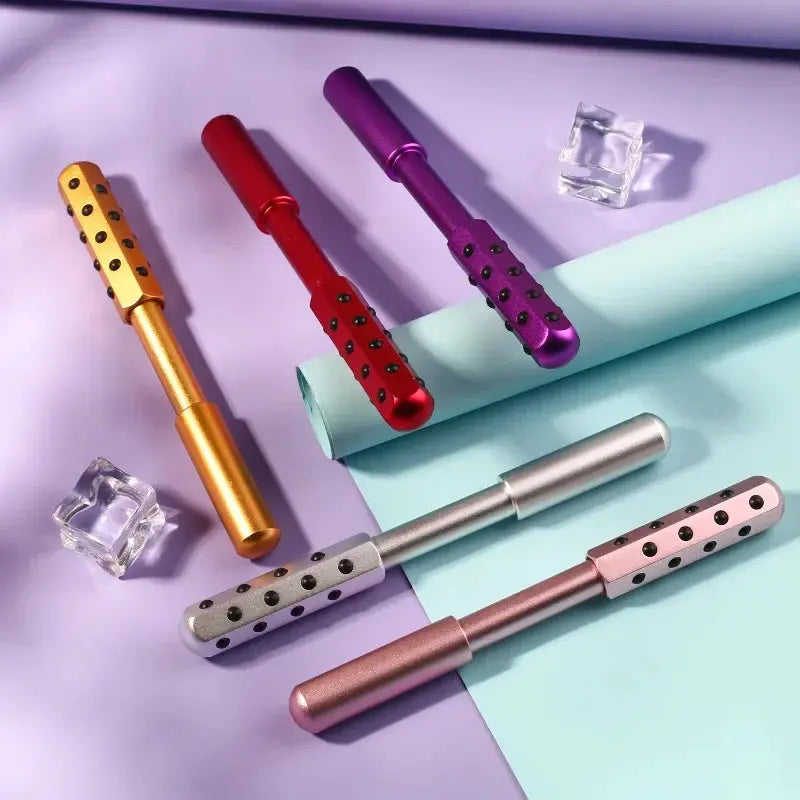 24-Germanium Face Roller – Acupoint Massage & Gua Sha Beauty Tool