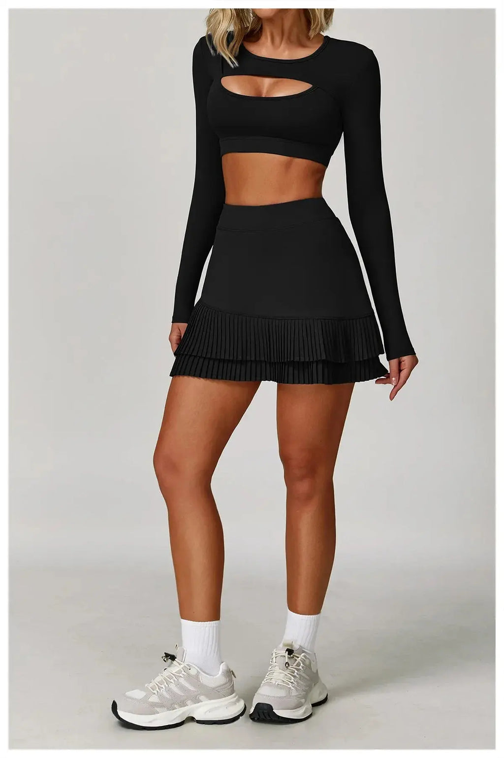 Women's tennis skirt– Sports & Workout Skort with Shorts PeakPursuitFitness