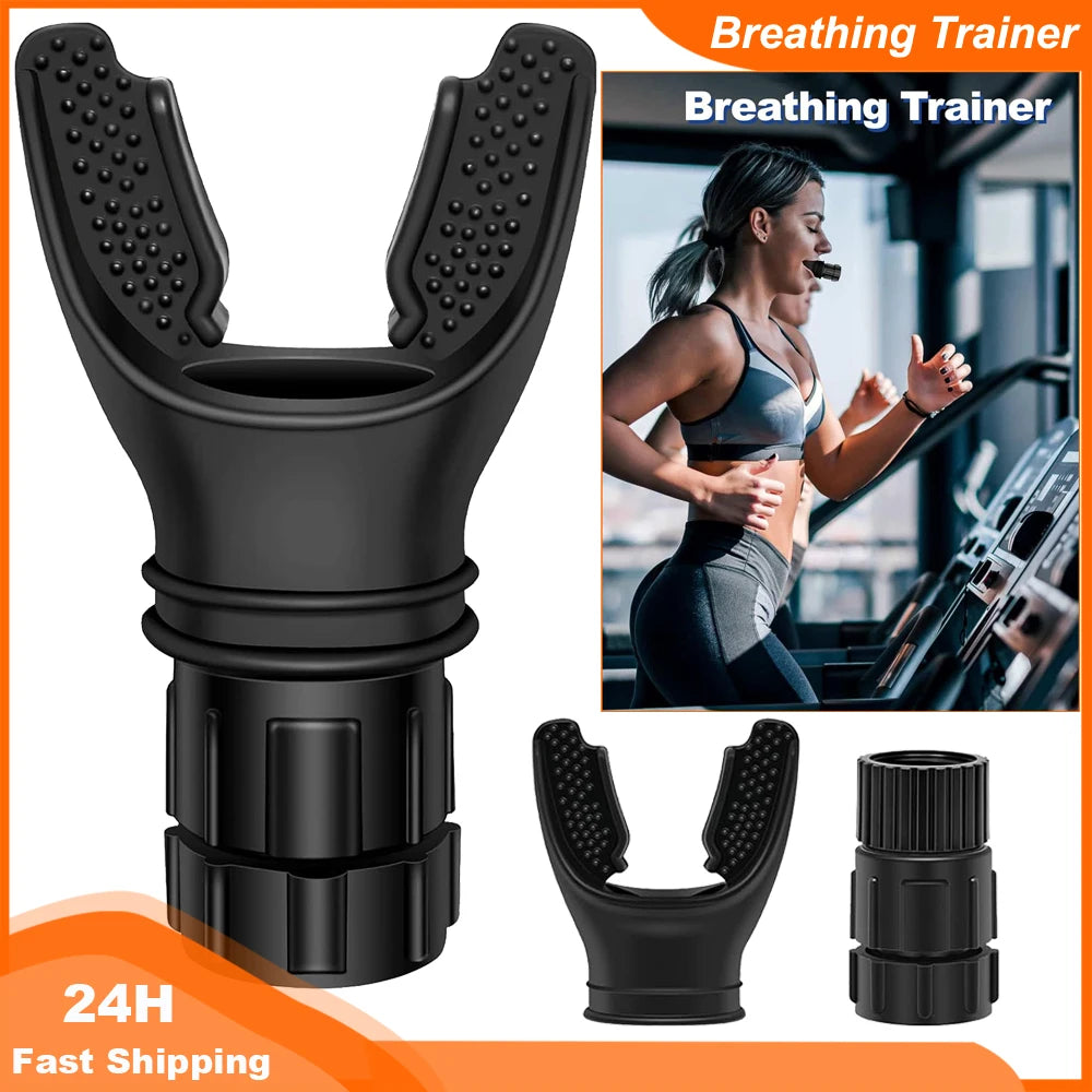 Adjustable Breathing Trainer – Lung Exerciser for Capacity & Strength