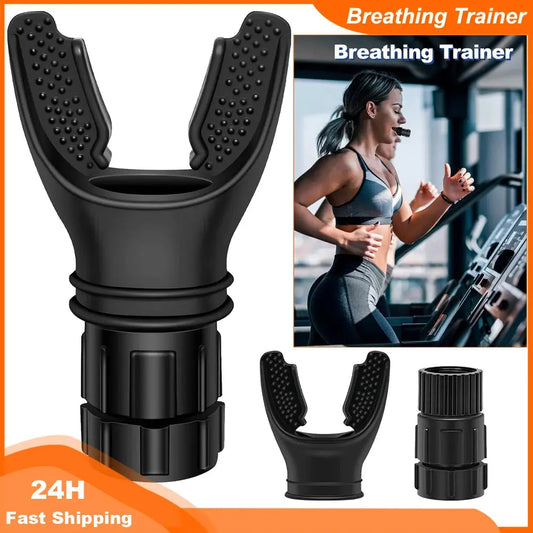 Adjustable Breathing Trainer – Lung Exerciser for Capacity & Strength