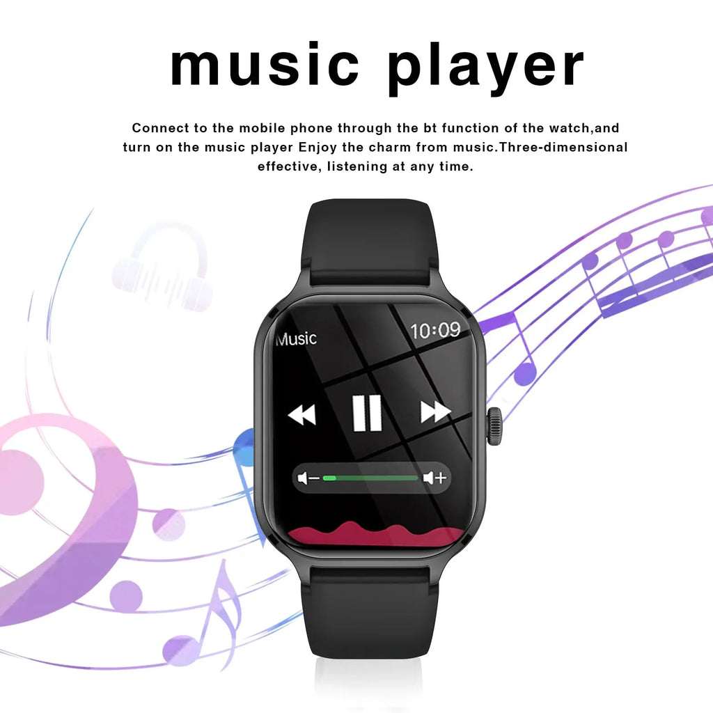 2025 Smart Watch with Call & Fitness Features