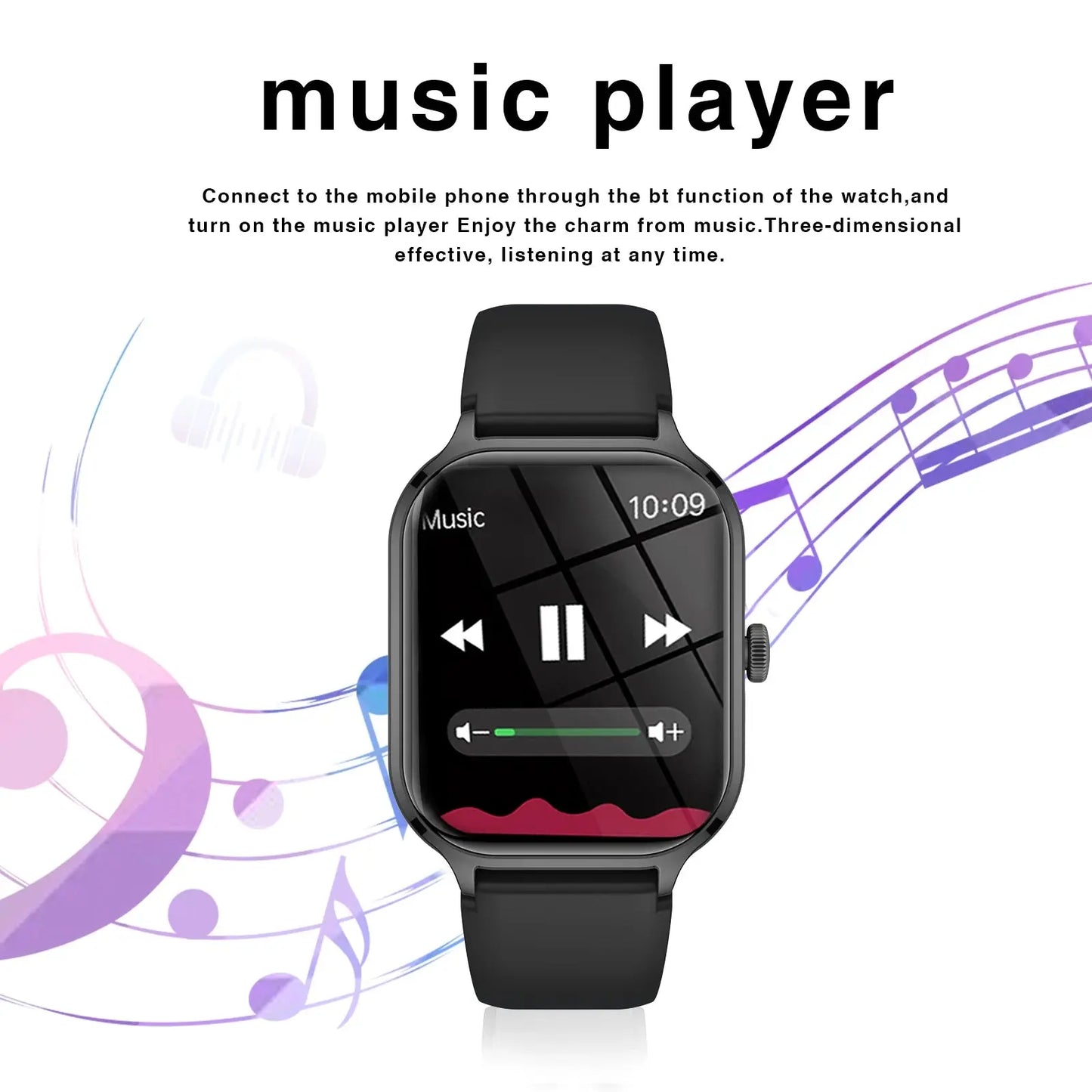 2025 Smart Watch with Call & Fitness Features