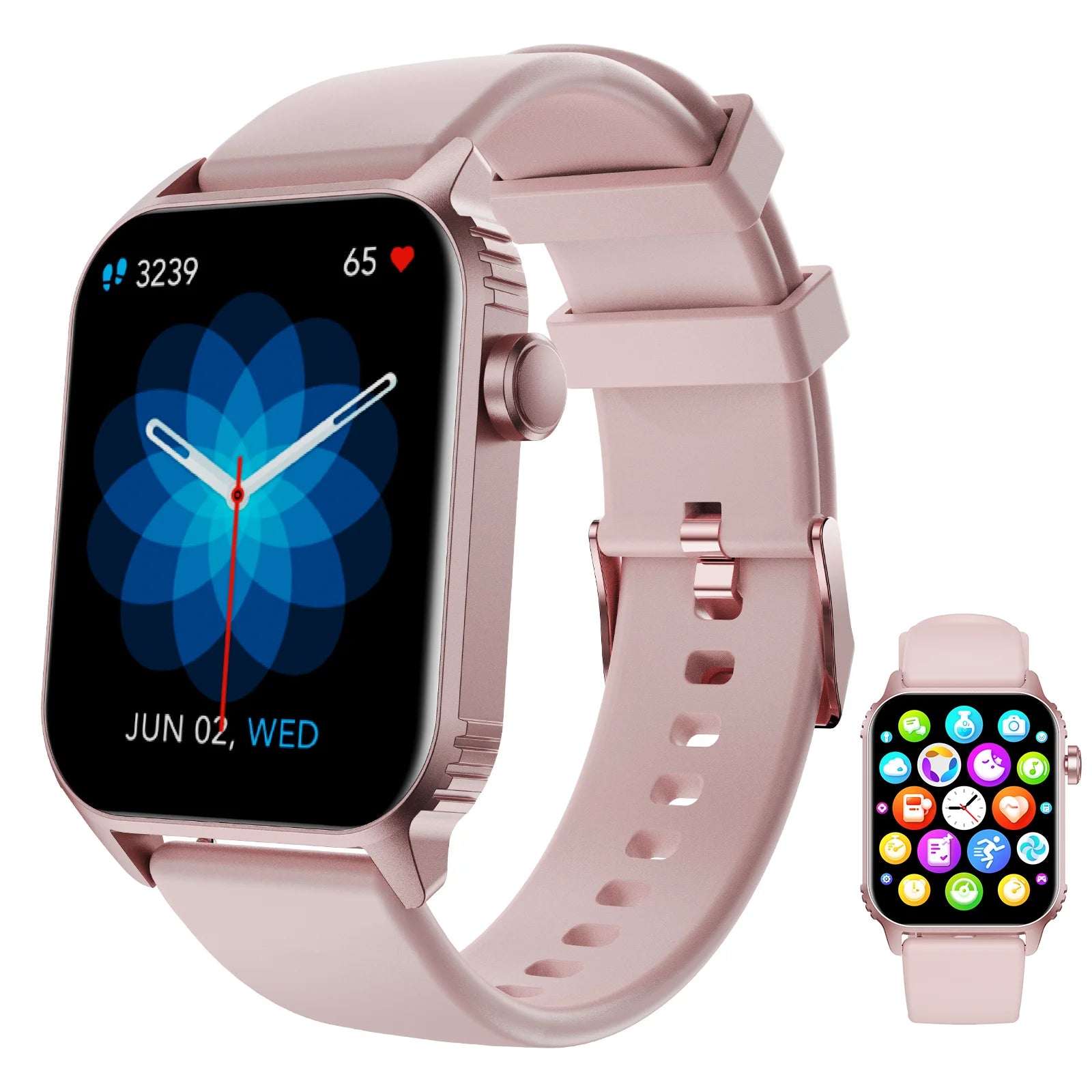 TG08 Smart Watch 1.85" with Call & Fitness Tracker