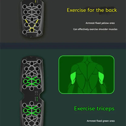 Foldable Push-Up Board – Portable Home Gym Chest & Core Trainer