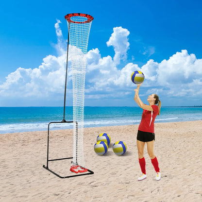Adjustable Free-Standing Volleyball Setting Trainer