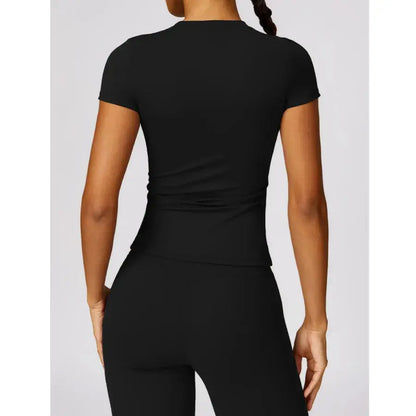 HGC Women’s Sports T-Shirt – Breathable Slim Fit Activewear Top