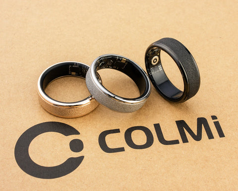 COLMI R10 Smart Ring – Health & Sleep Monitor with Charging Case