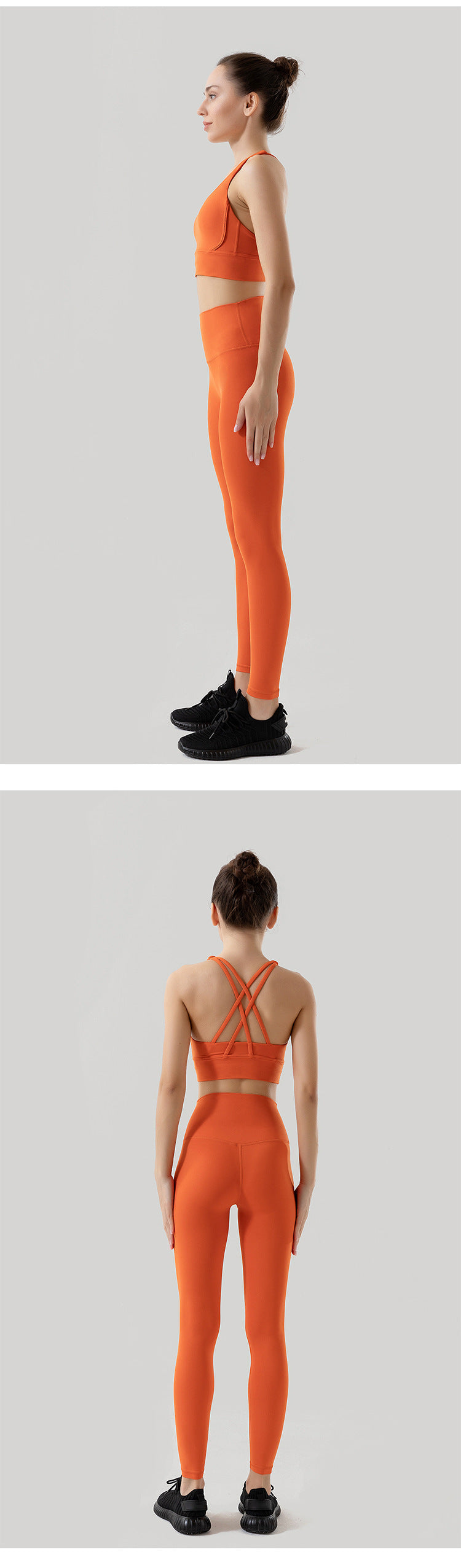 Women’s Yoga Sportswear Set – Fitness Leggings & Bra Top Outfit