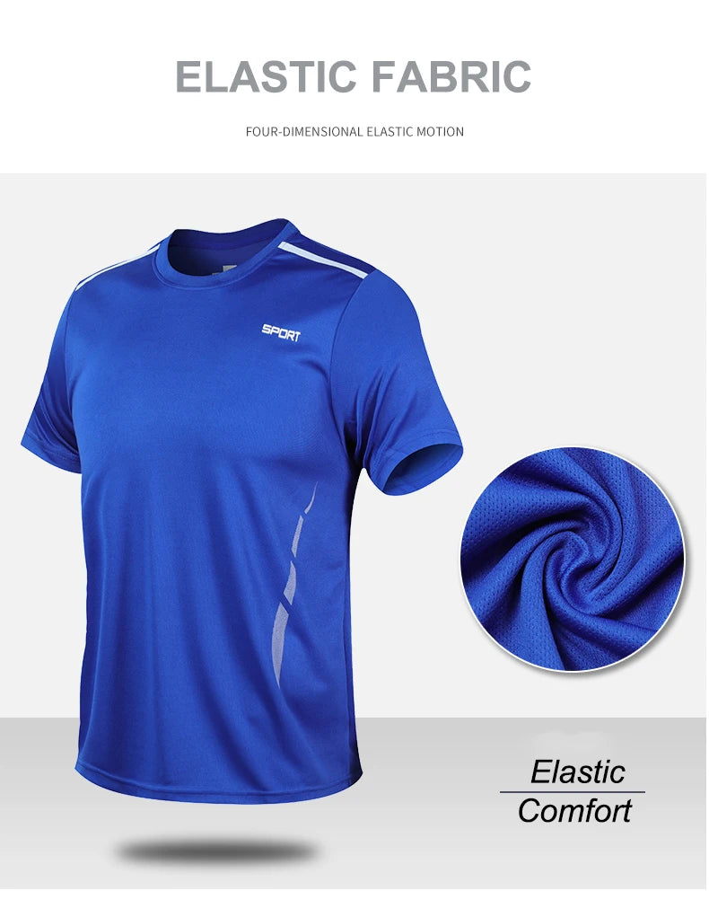 CHRLCK Men’s Quick-Dry Sports Set – Breathable Outdoor Fitness Outfit