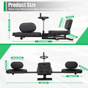 3-Bar Leg Stretching Machine – Heavy-Duty Flexibility Trainer (1.6m)