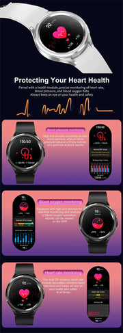 Galaxy Watch6 Classic 2024 GPS Smartwatch with Health & Bluetooth Call
