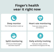 COLMI R10 Smart Ring – Health & Sleep Tracker with Charging Case