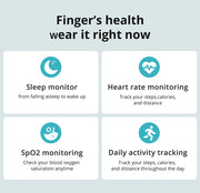 COLMI R10 Smart Ring – Health & Sleep Monitor with Charging Case