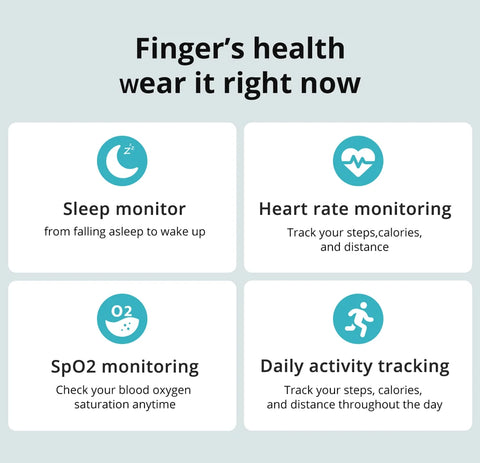 COLMI R10 Smart Ring – Health & Sleep Monitor with Charging Case