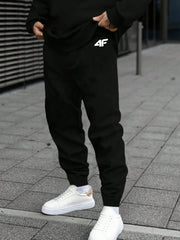 Men’s Sports Tracksuit Set – Long Sleeve Sweatshirt & Joggers