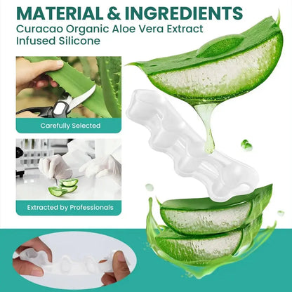 Silicone Toe Separator – Bunion & Hammer Toe Corrector (1 Pair)