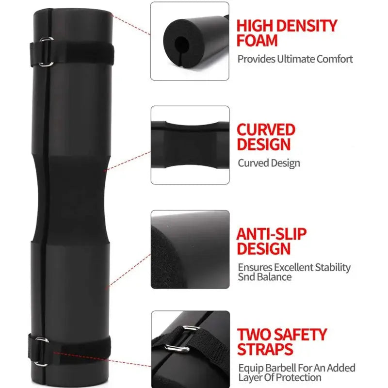 Barbell Pad – Foam Cover for Squats & Hip Thrusts.