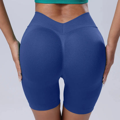 Women's Scrunch Butt Yoga Shorts – High-Waist Gym & Workout Wear