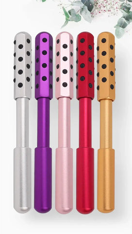 24-Germanium Face Roller – Acupoint Massage & Gua Sha Beauty Tool
