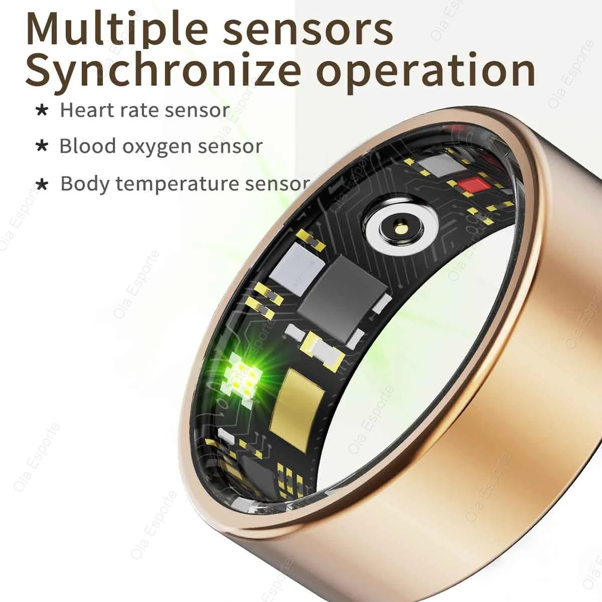 2025 Xiaomi Smart Ring – Heart Rate & SpO₂ Monitor, Waterproof Fitness Tracker