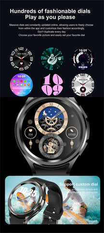 Galaxy Watch6 Classic 2024 GPS Smartwatch with Health & Bluetooth Call