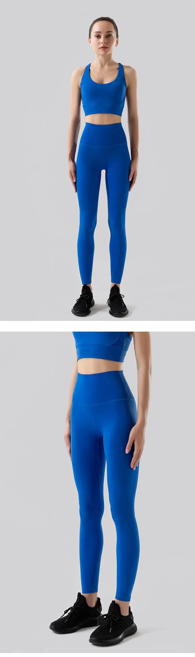 women's yoga sportswear– Fitness Leggings & Bra Top Outfit PeakPursuitFitness