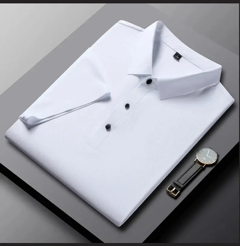 Men's Polo Shirt-Dry Polo Shirt – Casual Golf & Workwear (2024) PeakPursuitFitness