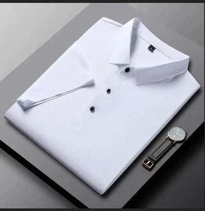 Men's Polo Shirt-Dry Polo Shirt – Casual Golf & Workwear (2024) PeakPursuitFitness