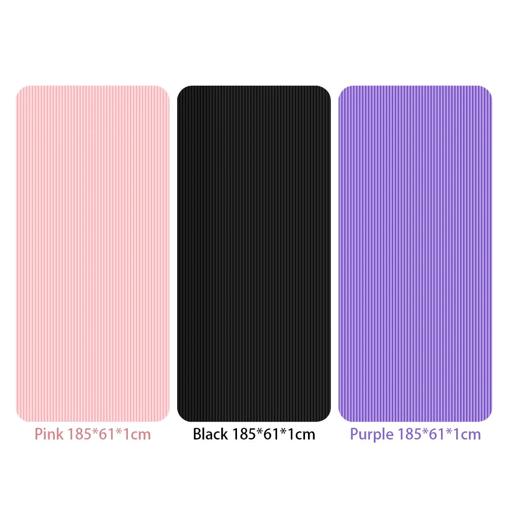 Non-Slip Yoga Mat – Thick Fitness & Exercise Mat for Home Gym