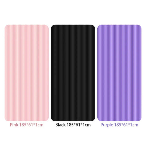 Non-Slip Yoga Mat – Thick Fitness & Exercise Mat for Home Gym