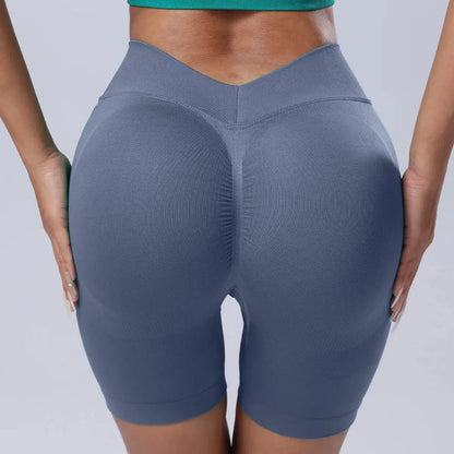 Women's Scrunch Butt Yoga Shorts – High-Waist Gym & Workout Wear