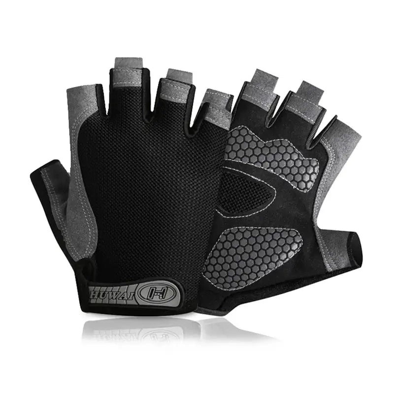 Anti-Slip Gym Gloves– Breathable Workout & Cycling Gloves