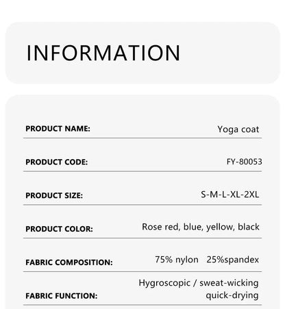 women's yoga jacket – Long Sleeve Fitness Top with Thumbholes PeakPursuitFitness