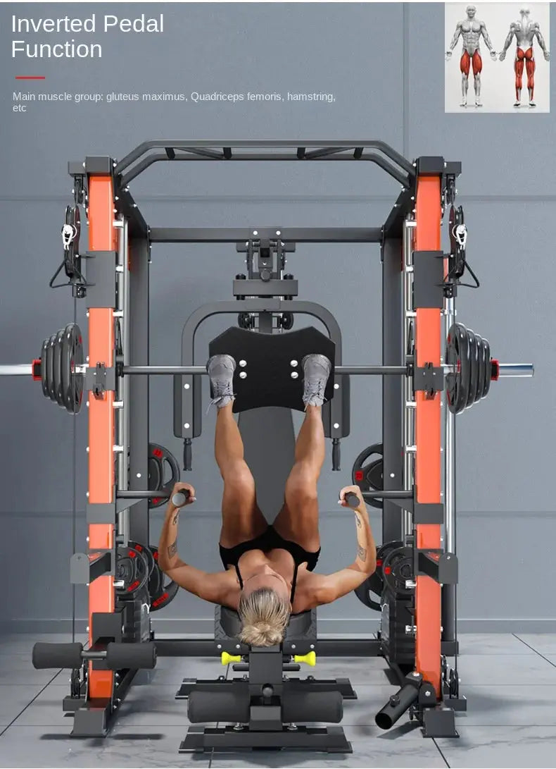 MIYAUP Smith Machine – Commercial Multifunctional Squat & Frame Trainer