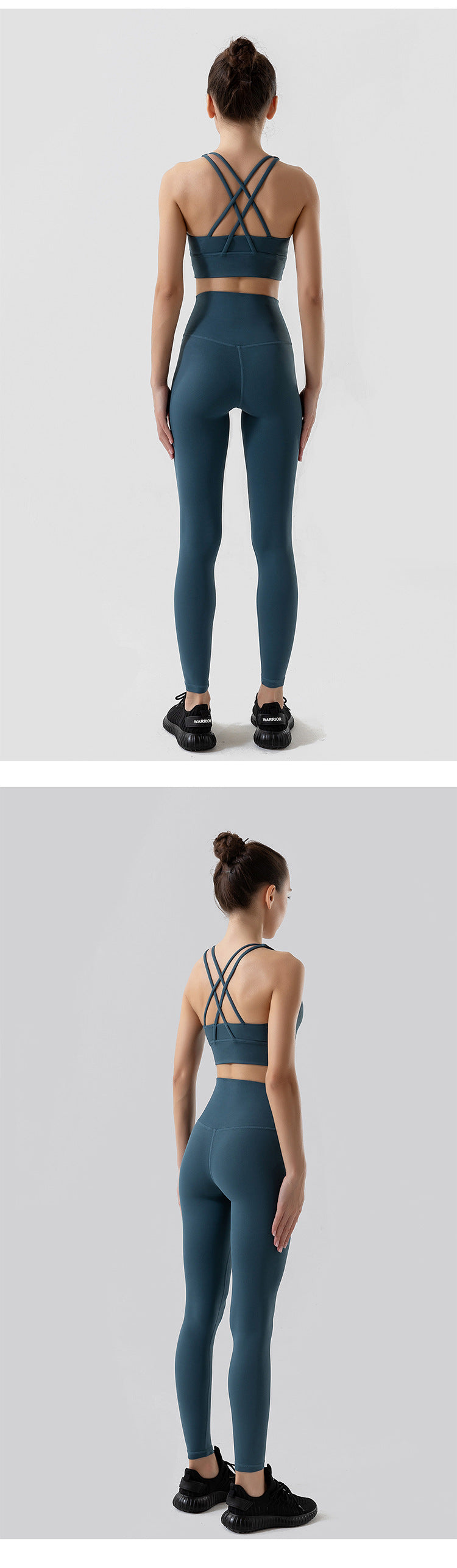 Women’s Yoga Sportswear Set – Fitness Leggings & Bra Top Outfit