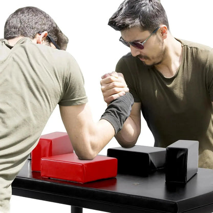 Arm Wrestling Table – Adjustable Elbow Pads for Home & Club