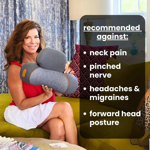 Soothe 3-in-1 Neck Massager Pillow – Heat, Vibration & Traction Support