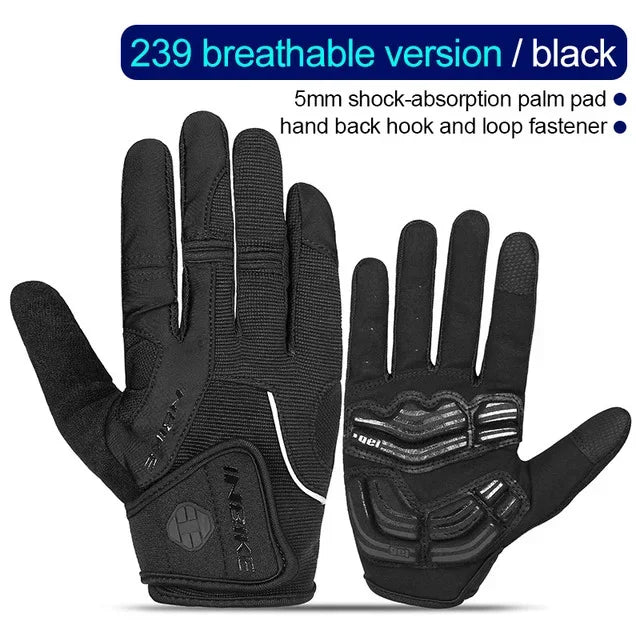 INBIKE Full Finger Cycling Gloves – MTB Touchscreen Bike & Sports Gloves
