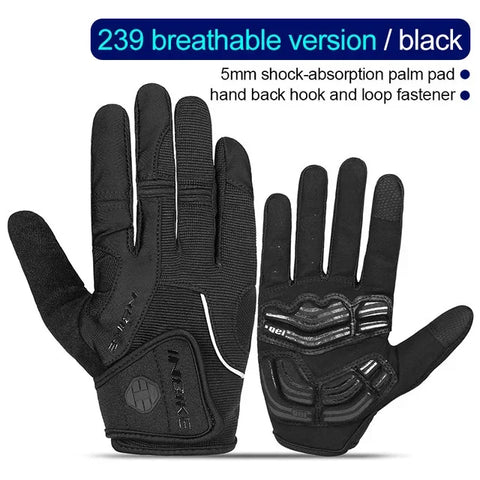 INBIKE Full Finger Cycling Gloves – MTB Touchscreen Bike & Sports Gloves