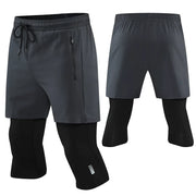 men's workout shorts – Quick-Dry Cropped Training Pants